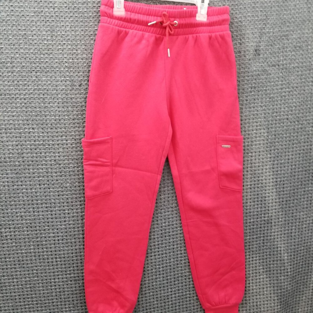 ❤️ 3/$12. Limited Too Pink Sweat Pants Jogging Large (12-14) Juniors